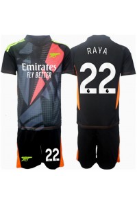 Arsenal David Raya #22 Doelman Babytruitje 3e tenue Kind 2024-25 Korte Mouw (+ Korte broeken)